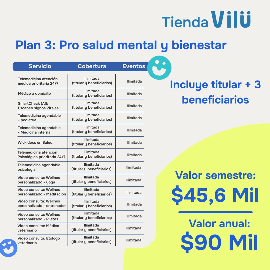 Plan Pro · Salud Mental y Bienestar
